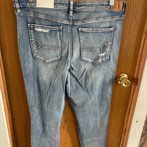 Distressed Blue Jeans - Picture 2 of 3